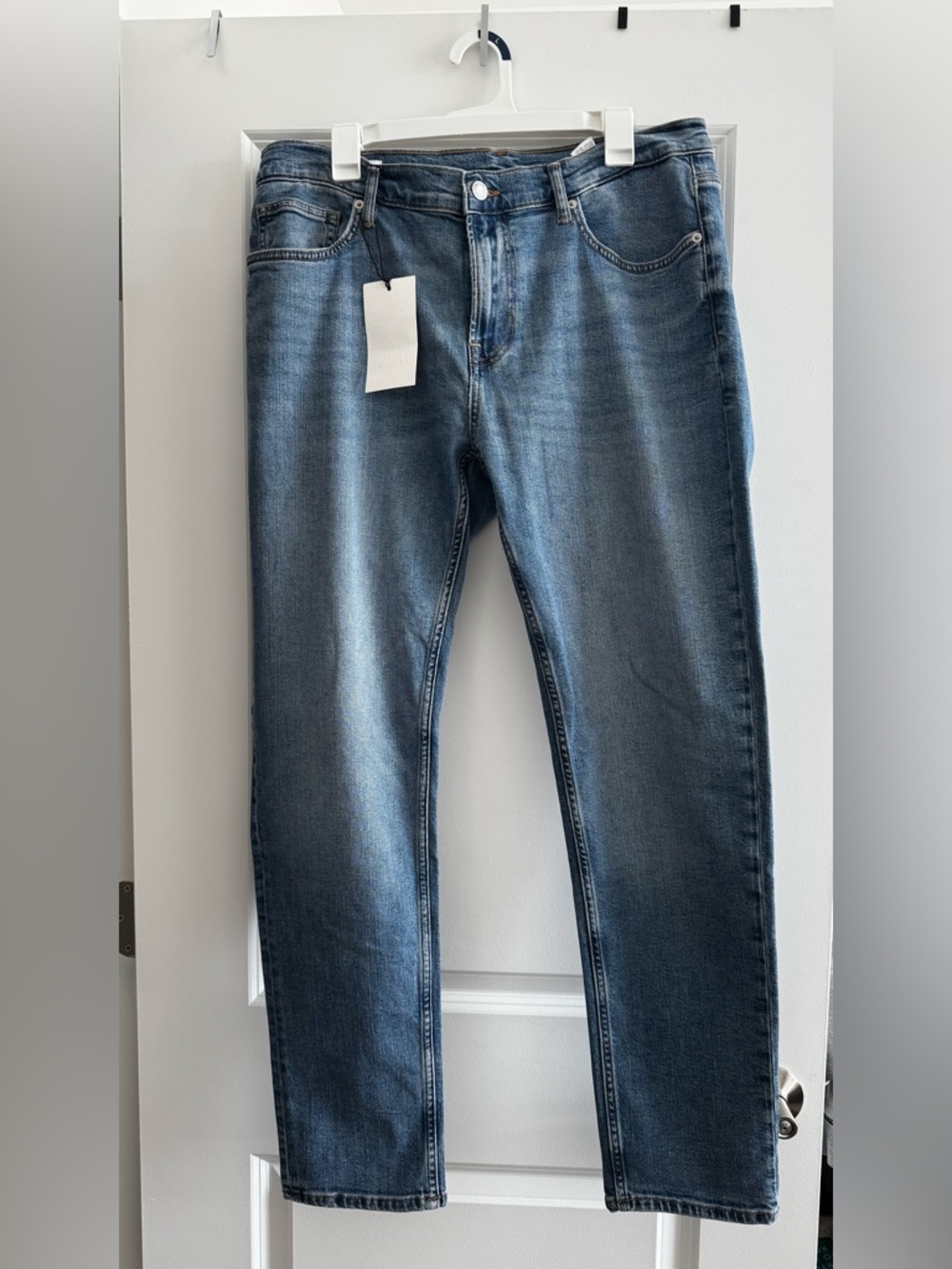 Zara Classic Men's Slim Fit Blue Denim Jeans